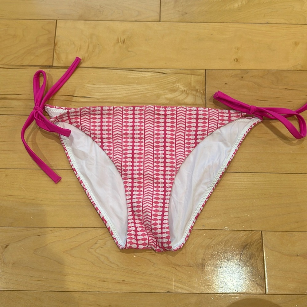Lemlem side tie bikini bottom small madewell